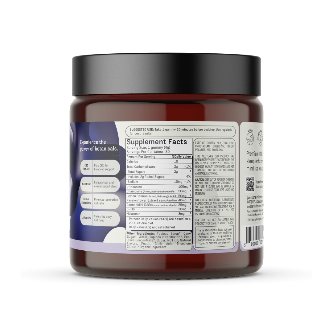 Sleep Tight CBD Gummies