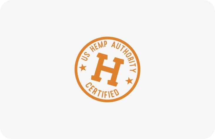 Certified by the U.S. Hemp Authority Certification program.