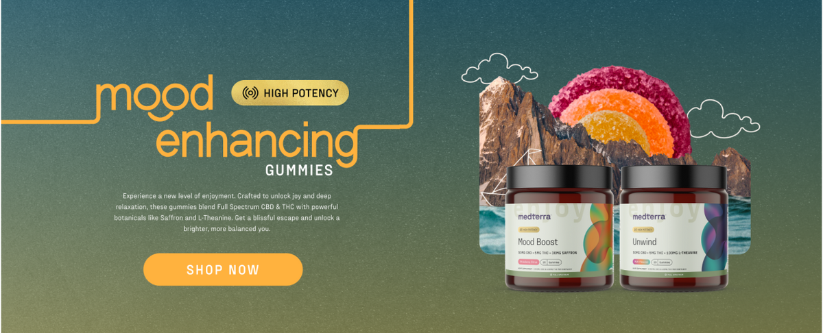 Medterra Mood Gummies - Mood Enhancing CBD Gummies