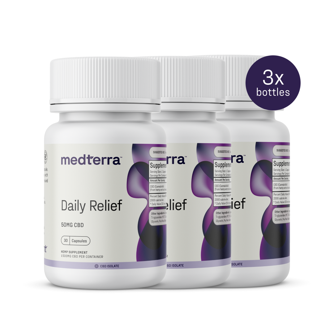 Daily Relief CBD Isolate Capsules