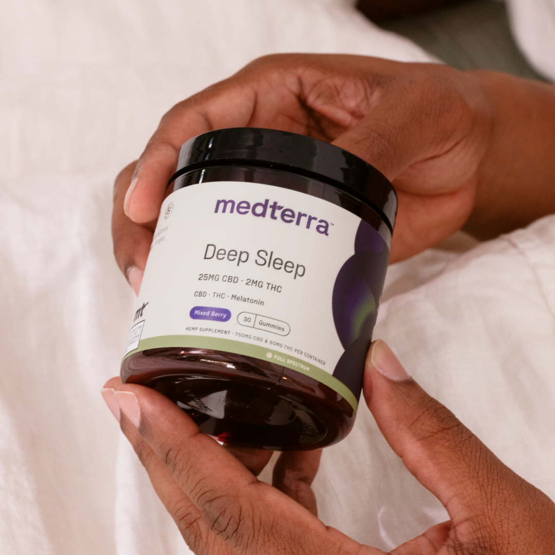 Full Spectrum CBD & THC Sleep Gummies w/ 3 mg Melatonin - Medterra