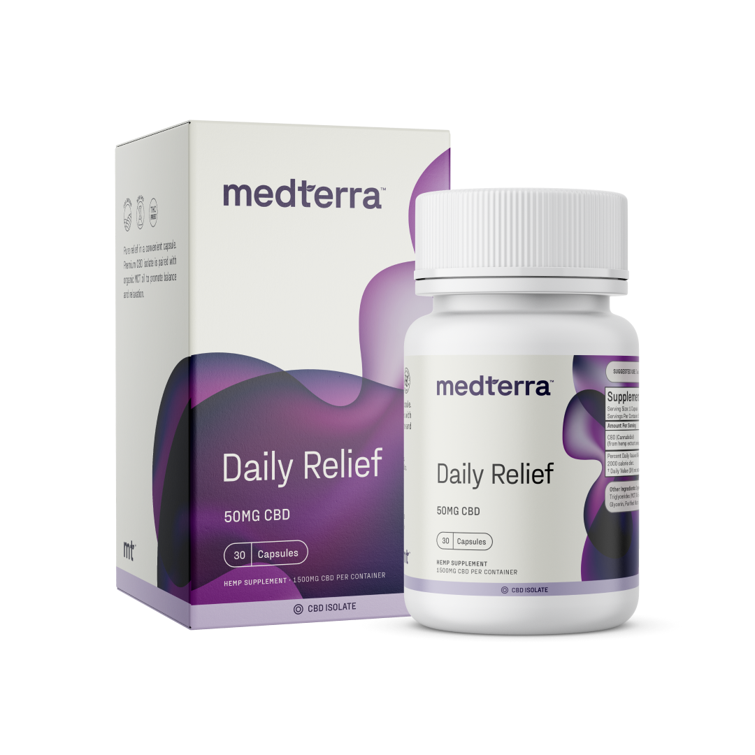 Daily Relief CBD Isolate Capsules