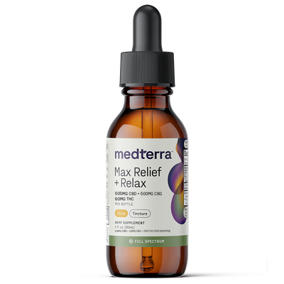 Max Relief + Relax Oil Tincture