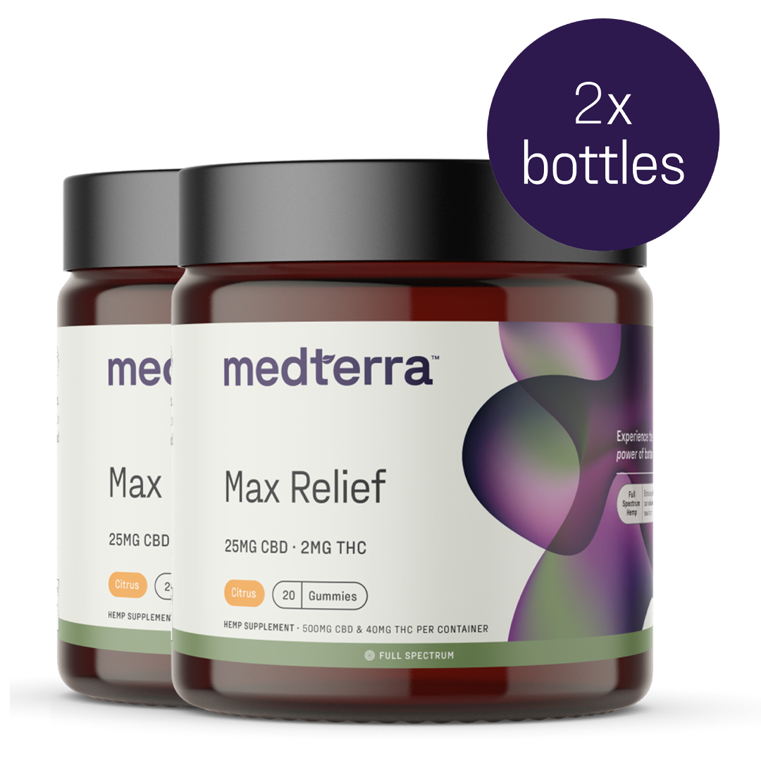 Max Relief Full Spectrum CBD Gummies
