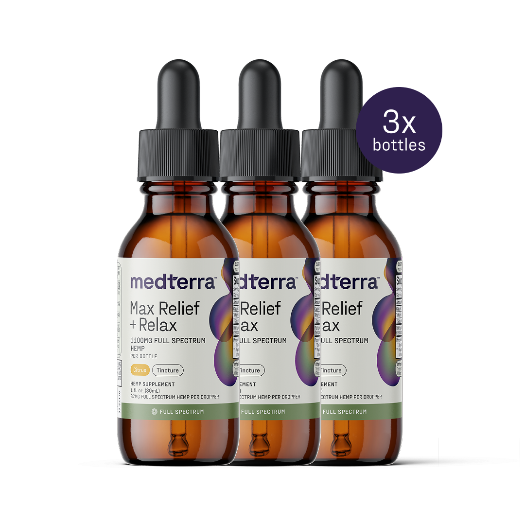 Max Relief + Relax Full Spectrum CBD Oil