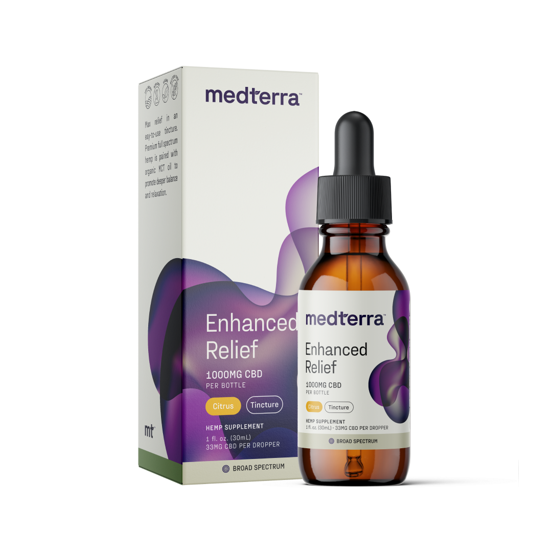 Enhanced Relief Broad Spectrum CBD Oil