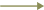 A straight, olive-green horizontal arrow pointing to the right, with a simple, solid design.