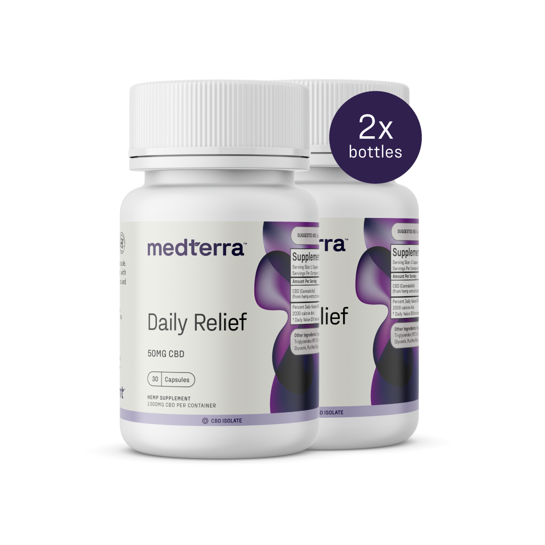 Daily Relief CBD Isolate Capsules